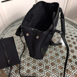 Interior view of statement refined women's handbag – women's premium purse