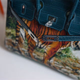  contemporary top-handle bag detail view showing craftsmanship 32