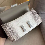 Elegant bag shown from front angle