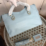 Top view of statement chic women's handbag – women's statement bag