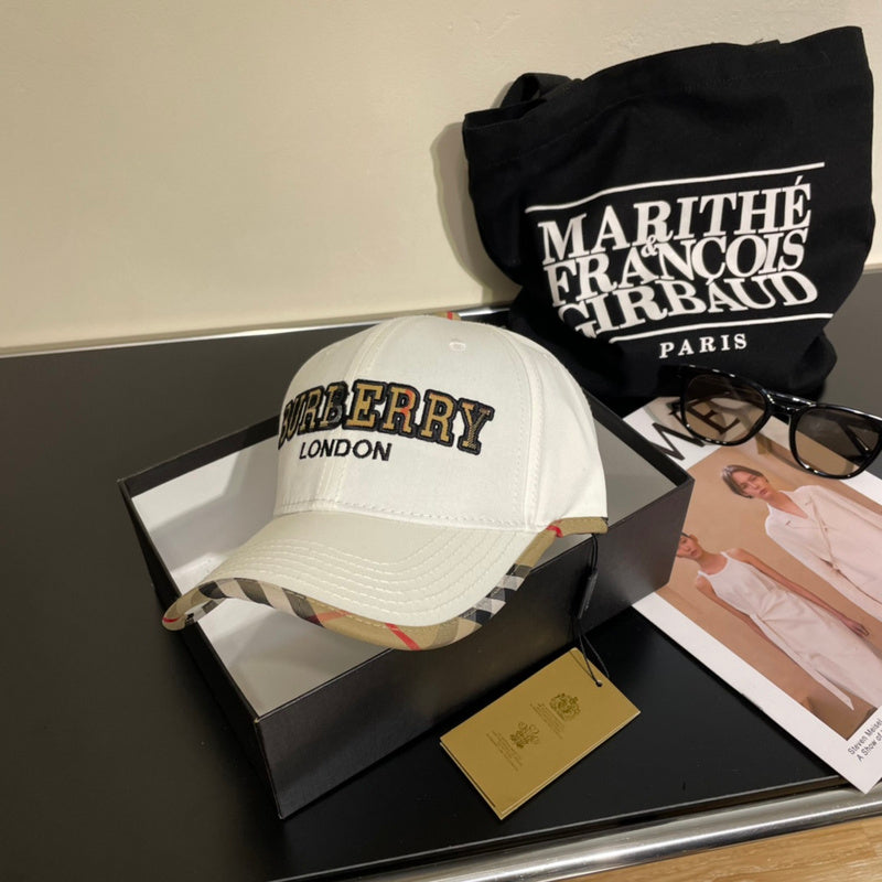 Lifestyle view of Burberry unisex cap