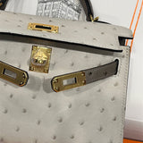  crossbody bag close-up of hardware and finish