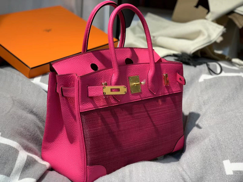 Close-up detail of refined bag design
