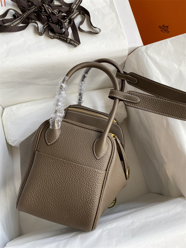 Polished bag shown from front angle