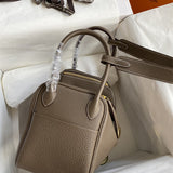 Polished bag shown from front angle