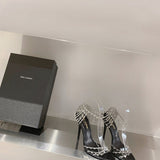 Saint Laurent designer shoes full view