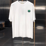 Front view of Gucci luxury clothing with streetwear-inspired cut