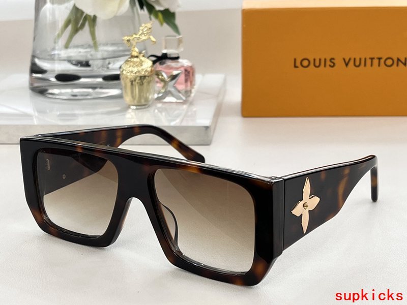 Full view of Louis Vuitton unisex sunglasses