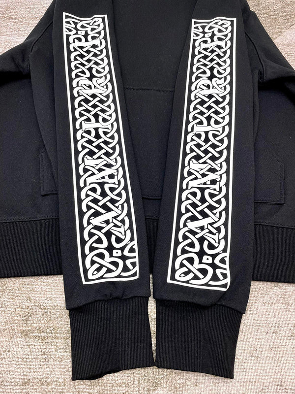 Amiri luxury hoodie detail shot