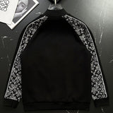 Side profile of Louis Vuitton luxury clothing with label-forward styling