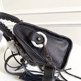 Zivas Charm Modern Minimalist Look Statement Handbag (Signature Shape & Finish) – Styled Look