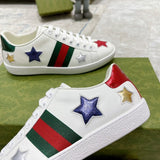 Gucci bold contrast luxury sneakers view 4 streetwear statement look