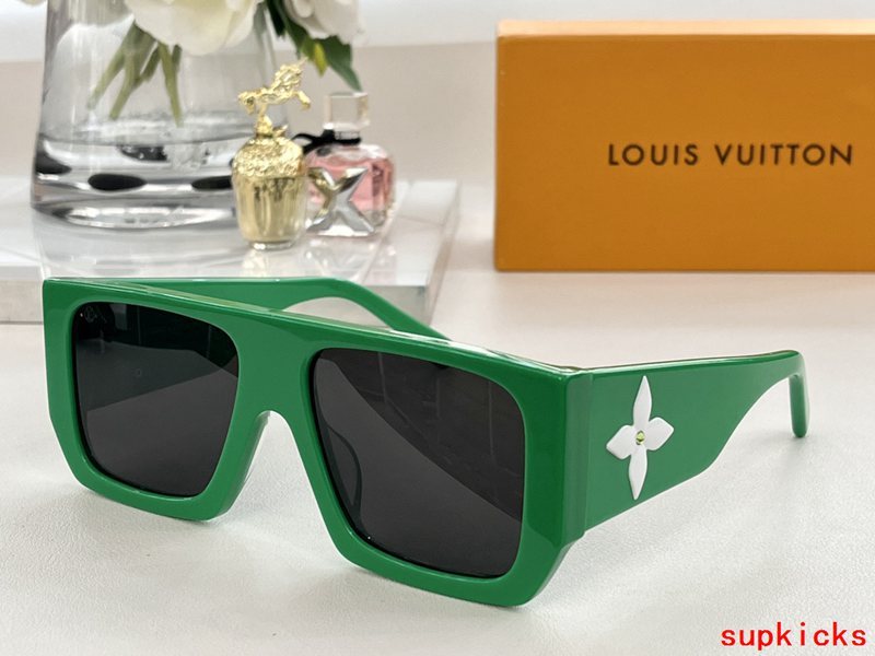 Angled view of Louis Vuitton unisex sunglasses