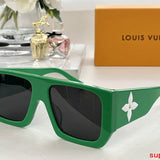 Angled view of Louis Vuitton unisex sunglasses