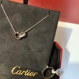 Front view of Cartier unisex jewelry piece