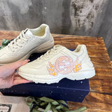 Gucci bold contrast luxury sneakers view 8 sleek tonal finish