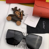 Full view of Cartier unisex sunglasses