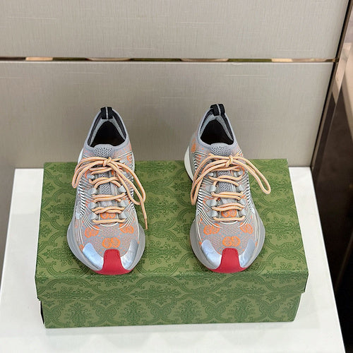 Gucci fresh white-and-black luxury sneakers view 11 sleek tonal finish