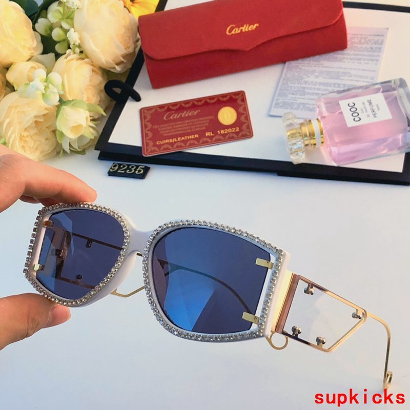 Full view of Cartier unisex sunglasses