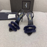 Saint Laurent shoes front view designer style