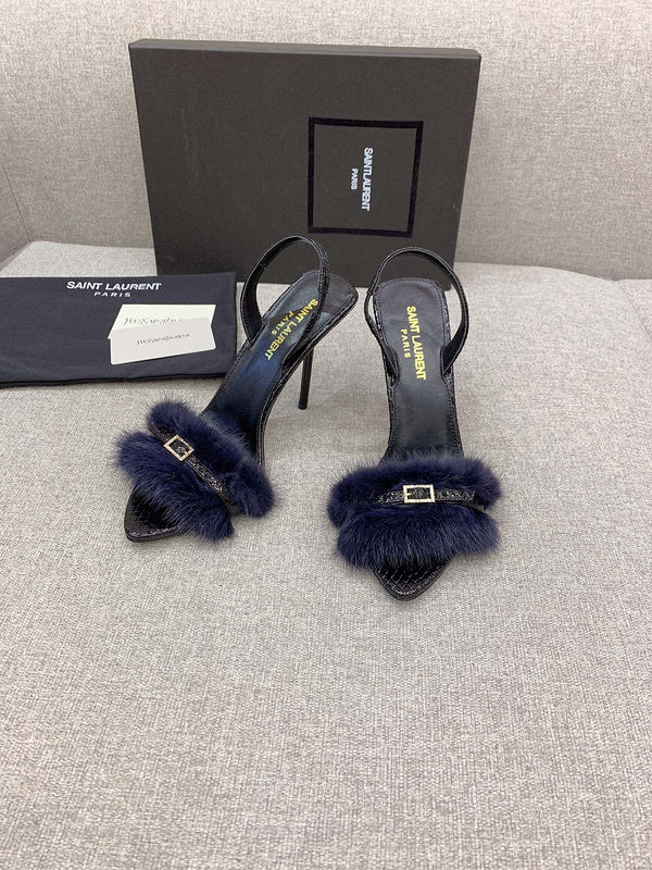 Close-up detail view of Saint Laurent luxury piece style No.096