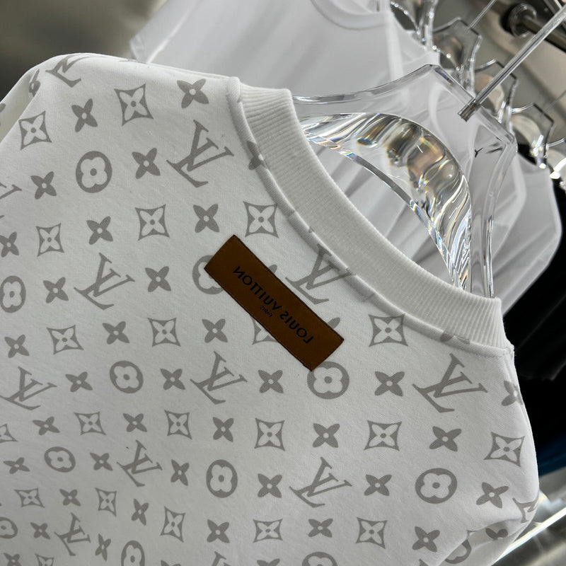 Side profile of Louis Vuitton luxury clothing with tailored silhouette