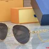 Front view of Louis Vuitton unisex sunglasses
