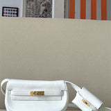 Interior view of effortless premium bag