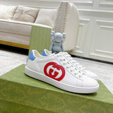 Gucci muted earth tones luxury sneakers view 10 everyday casual design