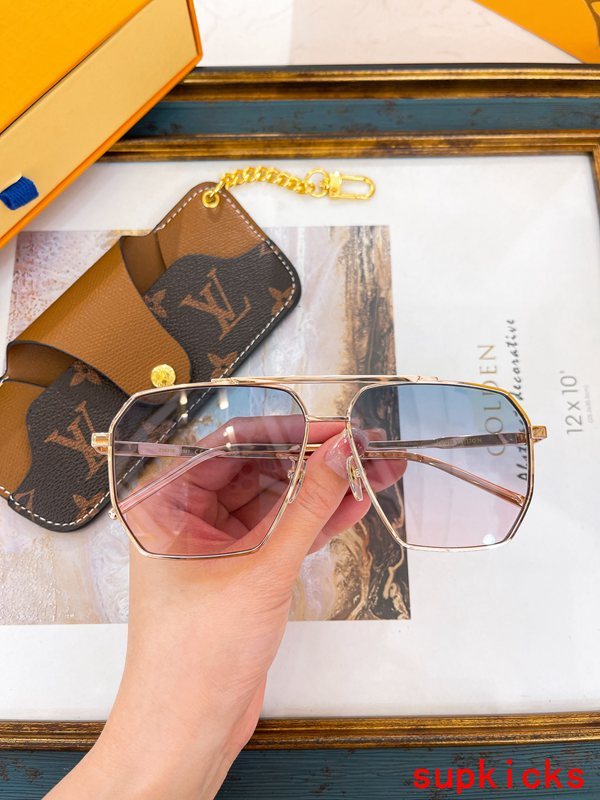 Full view of Louis Vuitton unisex sunglasses