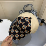 Angled view of Burberry unisex cap
