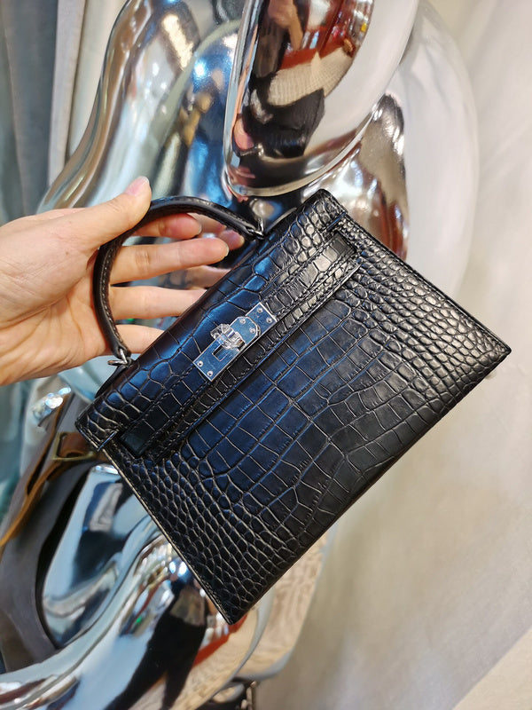 Interior view of modern premium bag