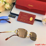 Lifestyle view of Cartier unisex sunglasses