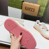 Gucci all-black luxury sneakers view 5 heritage-inspired look