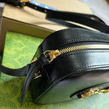 Top view of statement structured women's handbag – women's luxury accessory
