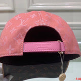 Close-up detail view of Louis Vuitton unisex cap
