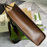 Side profile of sleek everyday-luxe women's handbag – women's everyday handbag