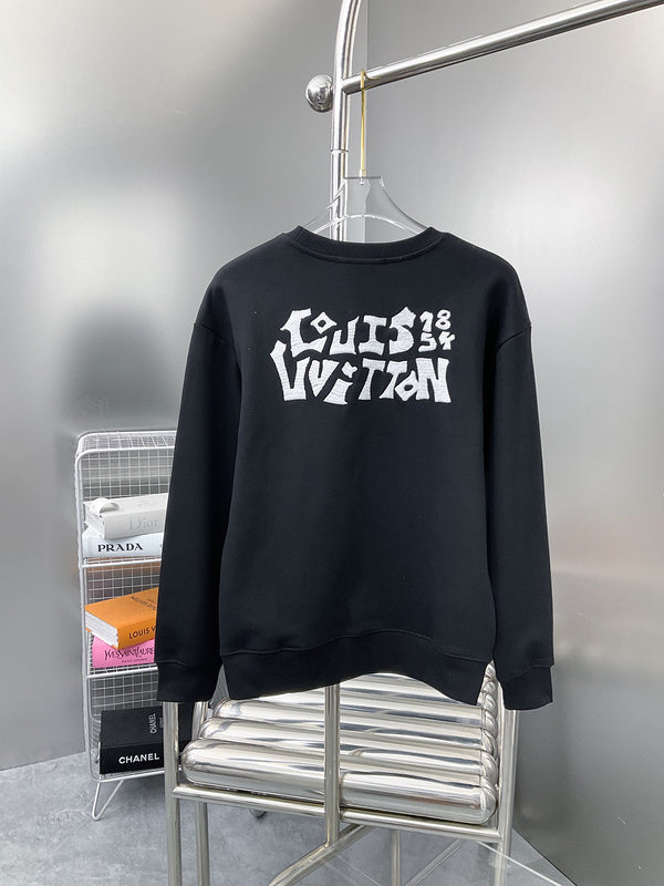 Side profile of Louis Vuitton luxury clothing with streetwear-inspired cut