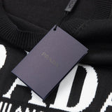 Front view of Polo cotton polo shirt with monogram-inspired silhouette