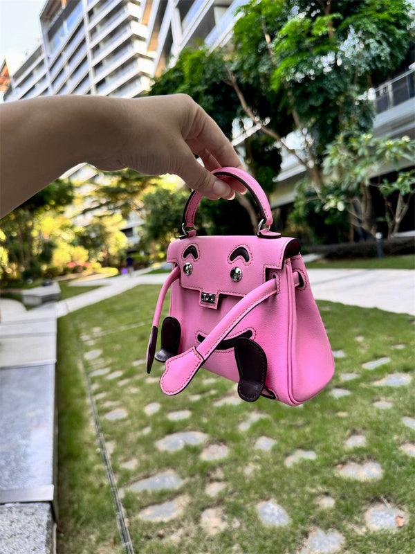 Timeless bag shown from front angle