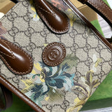 Back view of classic sleek women's handbag – women's designer-style accessory