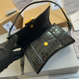 Front view of refined everyday-luxe women's handbag – women's luxury handbag