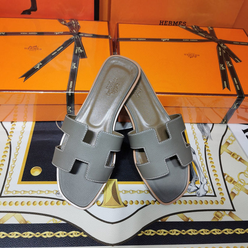 Hermes sandals Style 068 - close-up of premium designer craftsmanship