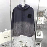 Back view of Louis Vuitton luxury clothing with relaxed-fit cut