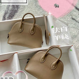 Tailored bag shown from front angle