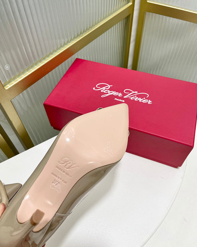 Roger Vivier luxury shoes back view — premium authentic designer style