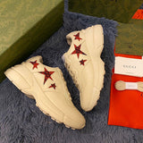 Gucci soft grey luxury sneakers view 8 padded collar comfort