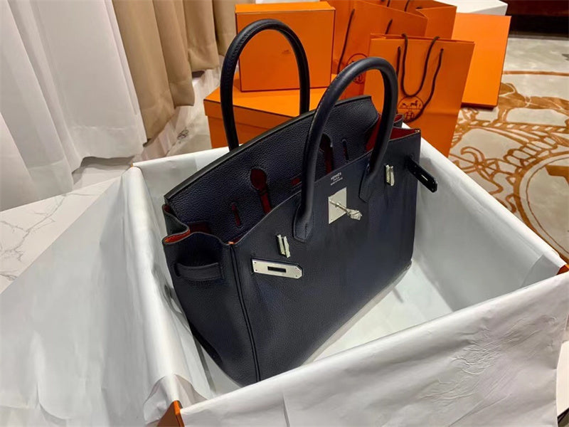 Interior view of sleek premium bag