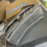Interior view of structured premium bag