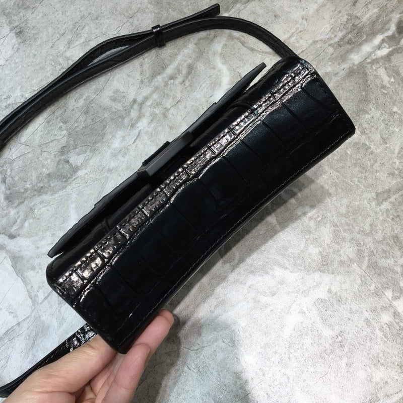 Timeless Vegan Leather Handbag - Signature Hardware Accents | Women's Statement Accessory #1015 - interior view (image 6) of designer-inspired handbag